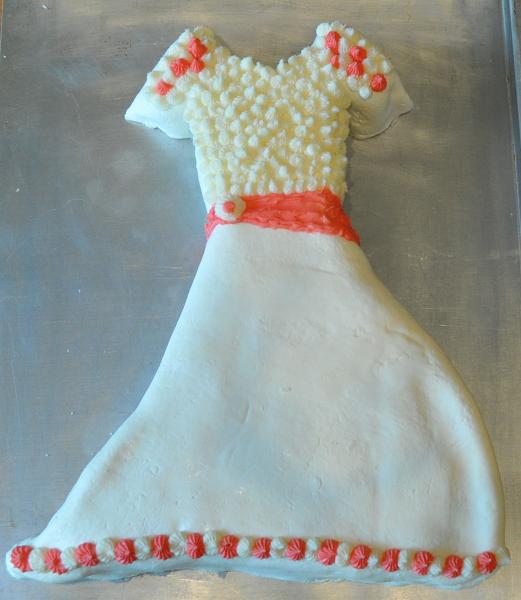 Wedding Dress cake